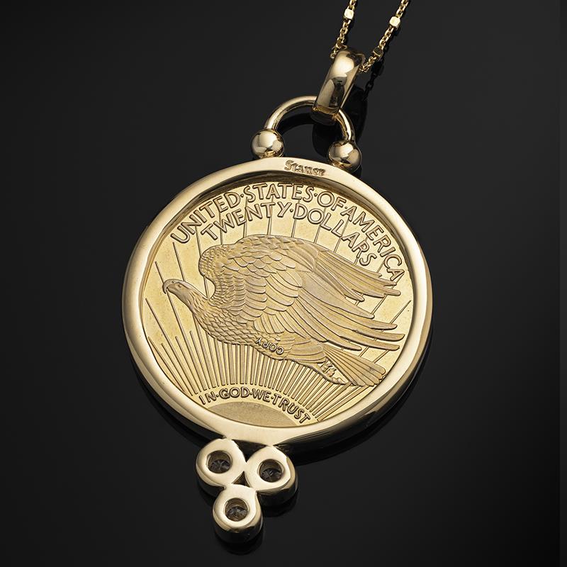 1933 Double Eagle Replica Coin Pendant